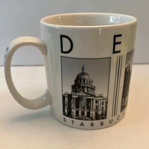Starbucks City Scene Series Coffee Mug Denver 2005